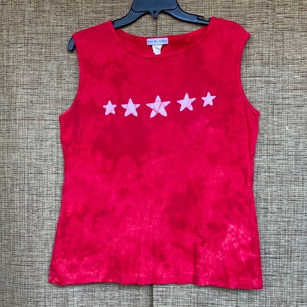 Kim & Cami heavyweight cotton garment dyed tank top